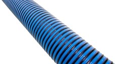 Furtun vidanja, 63mm, Superelastico, PVC moale armat cu spirala rigida din PVC