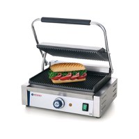 Grill Panini, Profesional, Hendi, 2200W, Din Fonta cu Invelis Ceramic, Suprafata Grill 340 x 230 mm - 4