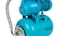 Hidrofor Detoolz 0.9 kW, debit maxim 2280l/h, inaltime maxima de pompare 40m, corp pompa fonta, butelie 24L, ejector