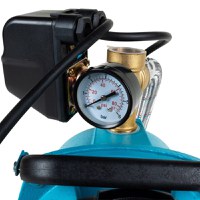 Hidrofor Detoolz 0.9 kW, debit maxim 2280l/h, inaltime maxima de pompare 40m, corp pompa fonta, butelie 24L, ejector - 9