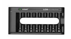 Incarcator acumulatori Li-ion, 8 sloturi, AA/AAA, USB-C, LC8 XTAR