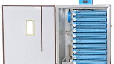 Incubator Oua Profesional, cu Invertor, MS-1000, Intoarcere Automata, Inox, Alimentare 12V/220V, 1000 de Oua de Gaina, Rata, Gasca etc, Model Nou