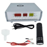 Incubator Oua Profesional MS-240, Intoarcere Automata, Inox, Alimentare 12V/220V, 4 Tavi, 240 de Oua de Gaina, Rata, Gasca etc, Model Nou - 2