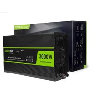 Invertor de tensiune 24V -> 230V, 3000W, sinur pur, INV21, Greencell - 3