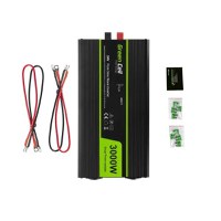 Invertor de tensiune 24V -> 230V, 3000W, sinur pur, INV21, Greencell - 4