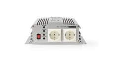 Invertor tensiune cu unda sinusoidala modificata 12V DC - 230V AC 1000W 2x iesire Schuko, NEDIS