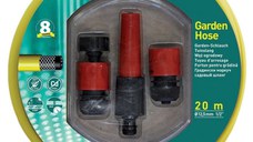 Kit Furtun Gradina, Irigatii, SimpleFit, 12.7 mm, 1/2 Tol, rola 20m - 3 straturi PVC