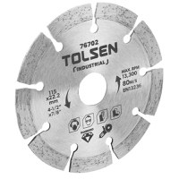 Lama de taiere diamantata (Industrial) 125x22.2 mm 10 mm,RPM 12.250 INTRERUPT - 1