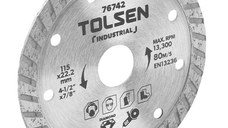 Lama de taiere diamantata (Industrial) 125x22.2 mm 10 mm,RPM 12.250 TURBO