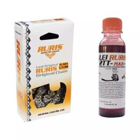 Lant drujba Ruris DAC 456, 32 dinti - FORTE, pas 3.25, 38cm + Ulei Ruris 2TT-Max, 125ml - 1