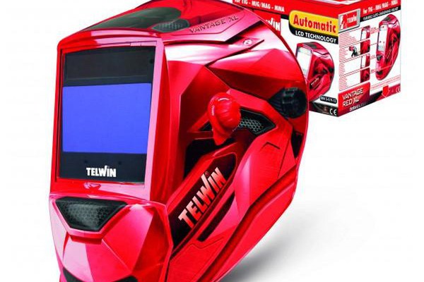 Masca sudura cristale lichide TELWIN Vantage RED XL pentru sudura MMA/MIG-MAG /TIG Industriala
