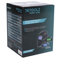 Masca sudura regalbila cu True Color Vision - DETOOLZ - 2