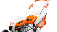 Masina de tuns gazon - iarba, benzina, RURIS 221s2019, 3.5 CP, 145 CC, 4 timpi, 42 cm latime lucru, 25-75 mm inaltime lucru, carcasa metal, 45 L sac colector, rezervor 1 L