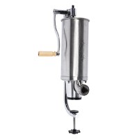 Masina de Umplut Carnati Manual Vertical PRO, Capacitate 4 kg, 5 Palnii, Micul Fermier GF-1289 - 5