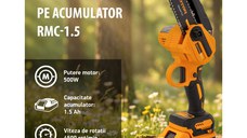 Mini Fierastrau pe Acumulator RMC-1.5 Rotor 4500 rot/min 1 x Acumulator 21V 1.5Ah
