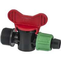 Mini Robinet Cu Filet Exterior Pentru Tub De Picurare,Dimensiune 16x3/4", Presiune 4 Bari - 1