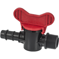 Mini Robinet Cu Filet Exterior Pentru Tub De Picurare,Dimensiune 20x1/2", Presiune 4 Bari - 1