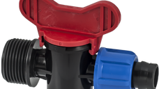 Mini robinet cu filet pentru banda de picurare, Dimensiune 17x3/4