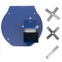 Moara (5 in 1) de Cereale, Fructe, Furaje, Uruiala si Batoza Porumb - Micul Fermier GF-0891-51, Motor 3.5 kW - 2