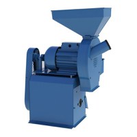 Moara (5 in 1) de Cereale, Fructe, Furaje, Uruiala si Batoza Porumb - Micul Fermier GF-0891-51, Motor 3.5 kW - 4