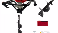 Motoburghiu - Foreza Pamant - BRILLO F4200 - Putere 5.7 CP, 8000 RPM, 52CC + 2 burghie 100 si 200 mm