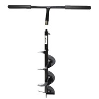 Motoburghiu - Foreza Pamant - Micul Fermier - Putere 2 CP + 3 x burghie 100, 200, 300mm - 6