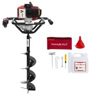 Motoburghiu Pamant, Micul Fermier - Putere 2 CP + 1 x burghiu 300mm - 1