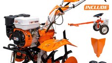 Motosapatoare Ruris 731acc2 + Roti Cauciuc  5.00-8+Rarita+Accesoriu Tractat