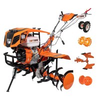 Motosapatoare RURIS 913ACC,  13 CP, Benzina, roti cauciuc 5.00-12+plug reversibil rev2+roti metalice 500+set contragreutati 20kg - 1