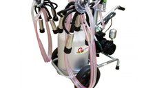 Mulgatoare Vaci Gardelina 240 AL IC, 40L aluminiu, 2 posturi, 180 l/min, 16-20 bovine pe ora
