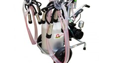 Mulgatoare Vaci Gardelina 240 AL IC, 40L aluminiu, 2 posturi, 180 l/min, 16-20 bovine pe ora