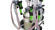 Mulgatoare Vaci Gardelina 240 IN PC, 40L INOX, 2 posturi, 180 l/min, 16-20 bovine pe ora