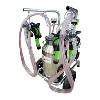 Mulgatoare Vaci Gardelina 240 IN PC, 40L INOX, 2 posturi, 180 l/min, 16-20 bovine pe ora - 1