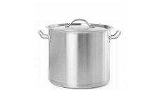 Oala inalta cu capac profesionala, volum 14 L diametru 300 mm inaltime 300 mm,inox