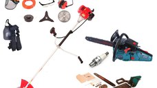 Pachet Drujba Micul Padurar 5200 + Motocoasa Micul Fermier MF-712 si Bujie de Rezerva