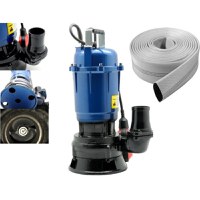 Pachet Pompa Apa Murdara si Canalizare cu Plutitor IBO MAGNUM 4500, 1500 W, 500 l/min, H Refulare 20 m + Furtun 20 m - 1