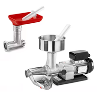 Pachet Storcator Rosii Electric din Inox Nr 3, Tre Spade - Italia + Accesoriu pentru Tocat Carne - 1