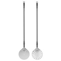 Paleta pizza, rotunda, din aluminiu, Hendi - 2