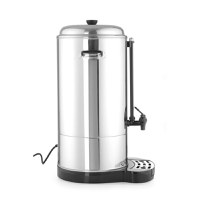 Percolator / cafetiera Profesionala, 6lt, Hendi, cu pereti dubli din Inox, 1500W, diam. 241x (H)480 mm, robinet anti-picurare, temperatura ajustabila pana la 100 C, filtru incorporat pentru Cafea macinata - 4