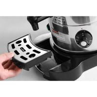 Percolator / cafetiera Profesionala, 6lt, Hendi, cu pereti dubli din Inox, 1500W, diam. 241x (H)480 mm, robinet anti-picurare, temperatura ajustabila pana la 100 C, filtru incorporat pentru Cafea macinata - 7