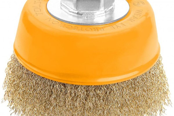 Perie cupa din sarma cu piulita 100 mm (Industrial)