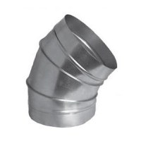 Piesa speciala, cot 45°,din segmente faltuite, diametru Ø560 - 1