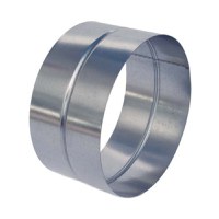 Piesa speciala mufa, tip mama-mama, diametru Ø710, tabla de otel zincata - 1