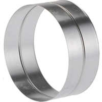 Piesa speciala, niplu, diametru Ø125,Tabla zincata - 1