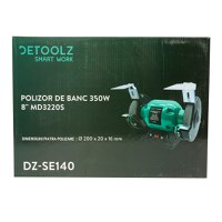 Polizor de Banc 350W, 8" MD3220S, Detoolz DZ-SE140 - 3