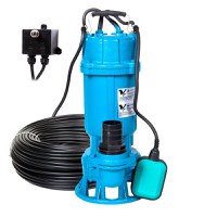 Pompa apa murdara cu tocator si cutit, IBO FURIATKA 1500, 1500W, 400 l/min, H-18m, cu Plutitor si Protectie Termica - 1