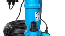 Pompa apa murdara cu tocator si cutit, IBO FURIATKA 1500, 1500W, 400 l/min, H-18m, cu Plutitor si Protectie Termica