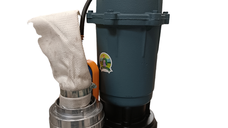 Pompa Apa Murdara cu Tocator si Plutitor, 1500W, 200 l/min, H Refulare 9 m, Bobinaj Cupru, Micul Fermier