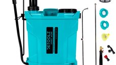 Pompa de stropit 2 in 1 ( acumulator si manuala), Detoolz 16L