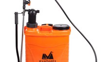 Pompa de stropit electrica 2 in 1, 16 litri, EvoTools, Vermorel cu acumulator (baterie + manuala)